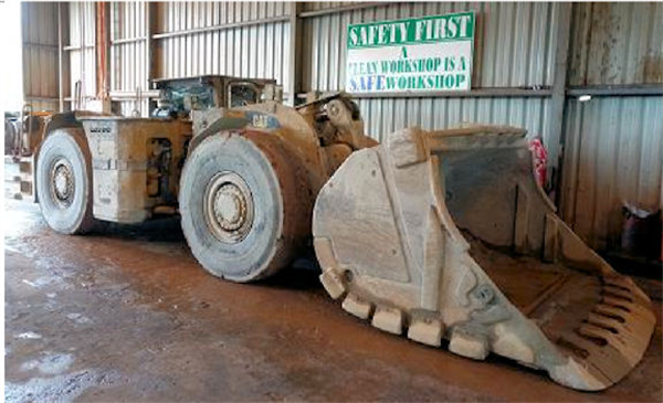 2 Units - Caterpillar R1600g Underground Loader)